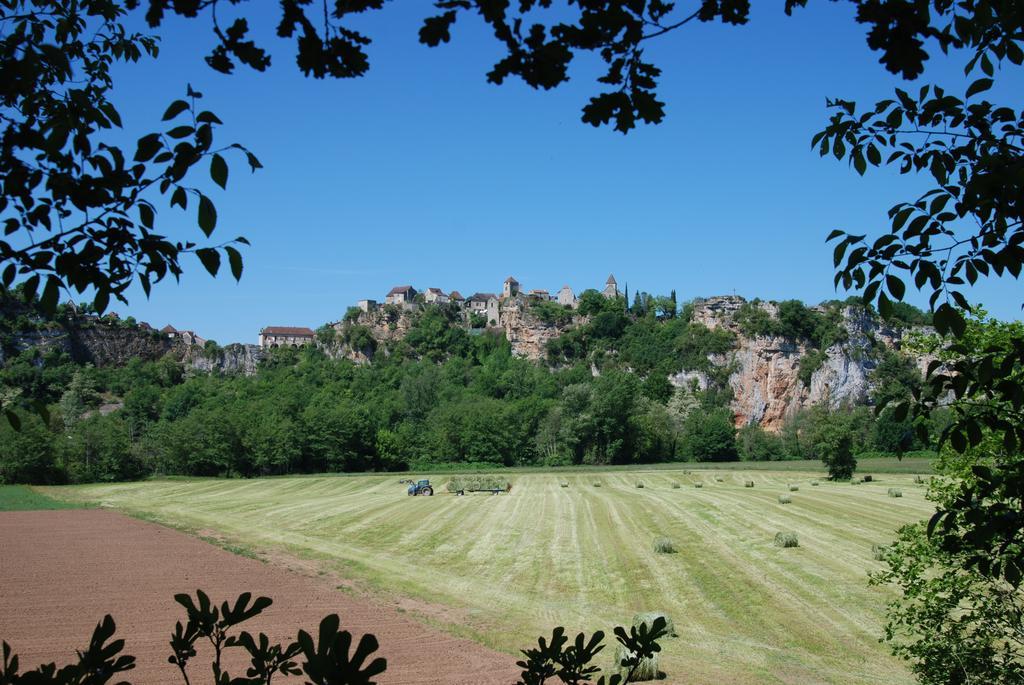 Camping De La Bonnette Caylus Екстер'єр фото